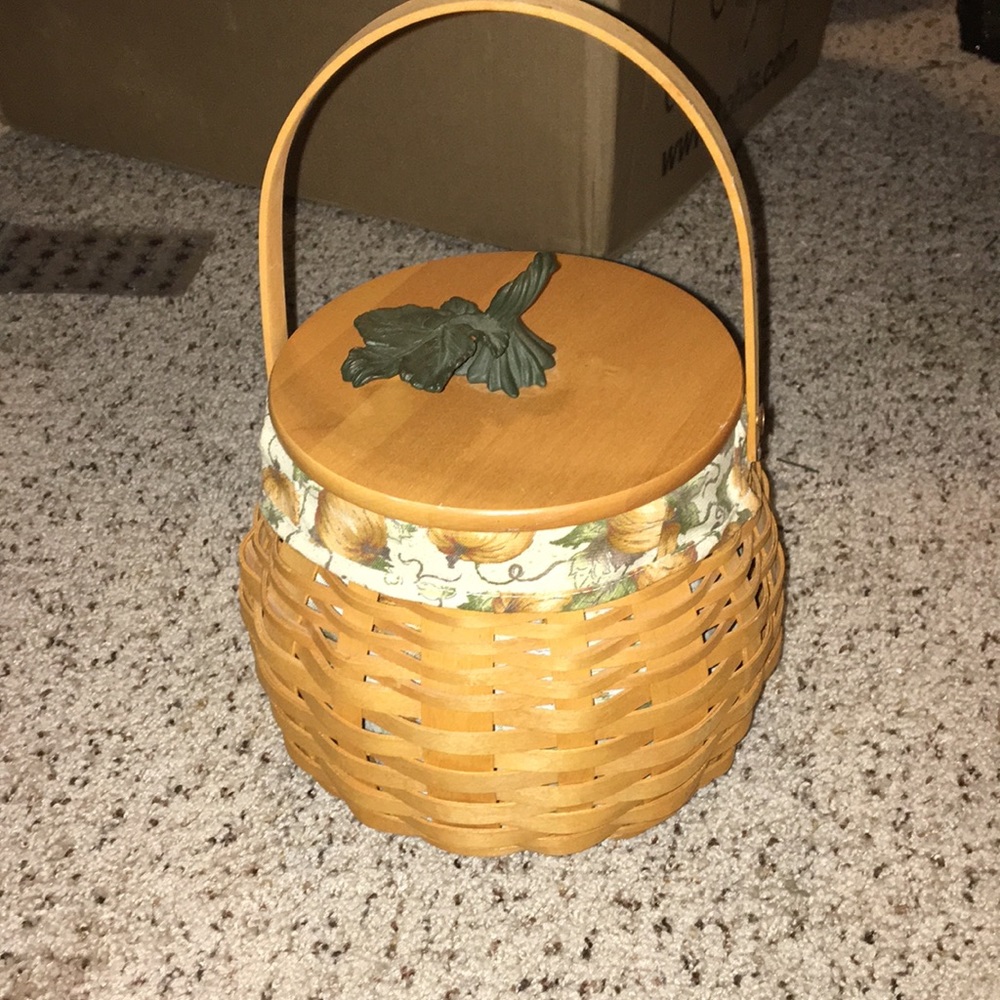 Fall Longaberger Basket